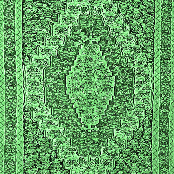 Persian Emerald Green Traditional Rug, tr230emgrn