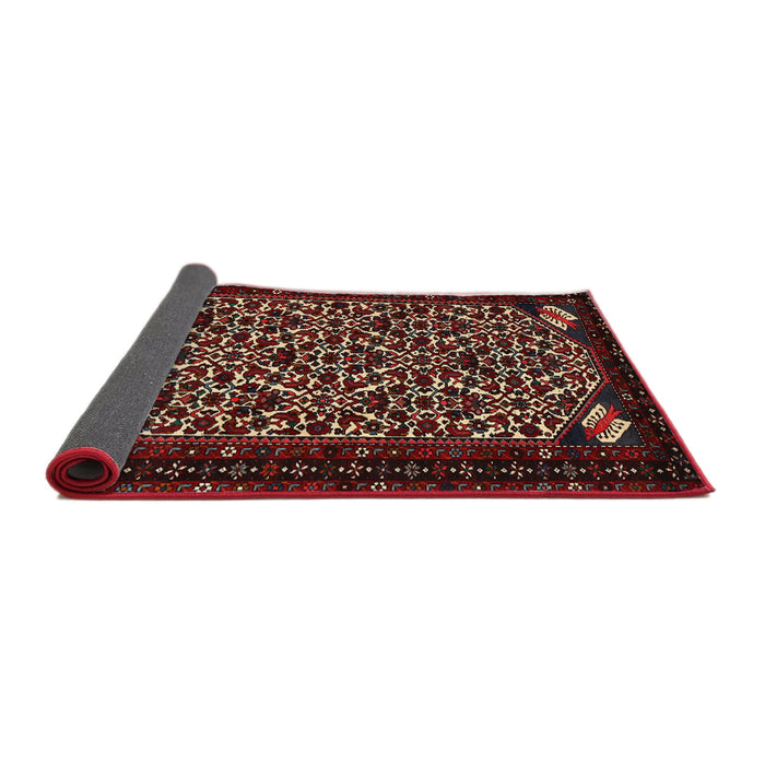 Sideview of Traditional Brown Persian Rug, tr2310
