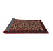 Sideview of Traditional Brown Persian Rug, tr2310