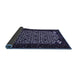 Sideview of Persian Blue Traditional Rug, tr2310blu