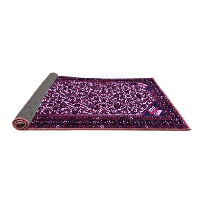 Sideview of Persian Purple Traditional Rug, tr2310pur