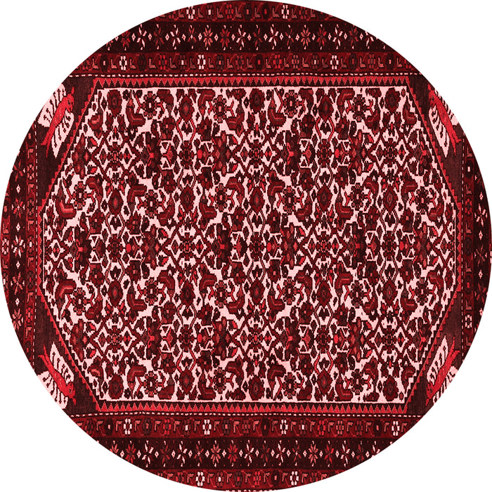 Machine Washable Persian Red Traditional Rug, wshtr2310red