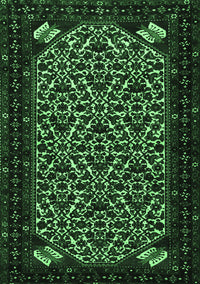 Persian Emerald Green Traditional Rug, tr2310emgrn