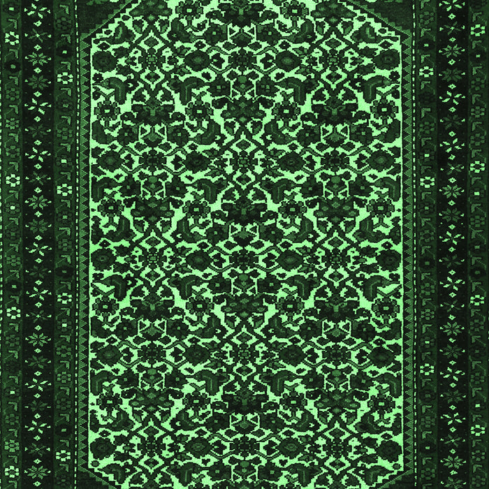 Persian Emerald Green Traditional Rug, tr2310emgrn