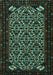 Persian Turquoise Traditional Rug, tr2310turq
