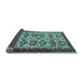 Sideview of Persian Light Blue Traditional Rug, tr2311lblu