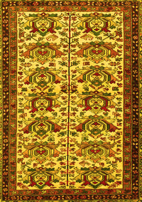 Persian Yellow Traditional Rug, tr2311yw