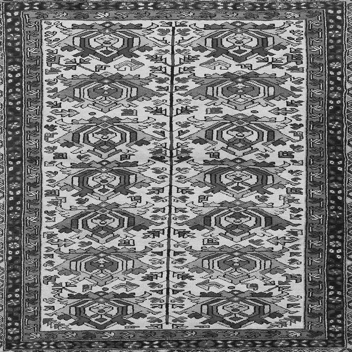 Serging Thickness of Persian Gray Traditional Rug, tr2311gry