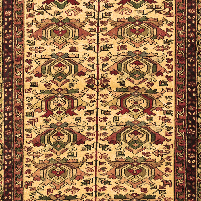 Machine Washable Persian Brown Traditional Rug, wshtr2311brn
