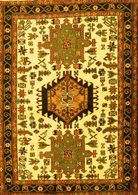 Persian Yellow Traditional Rug, tr2312yw