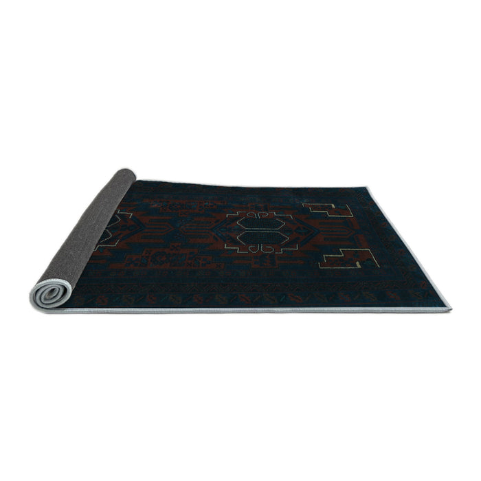 Sideview of Persian Light Blue Traditional Rug, tr2313lblu