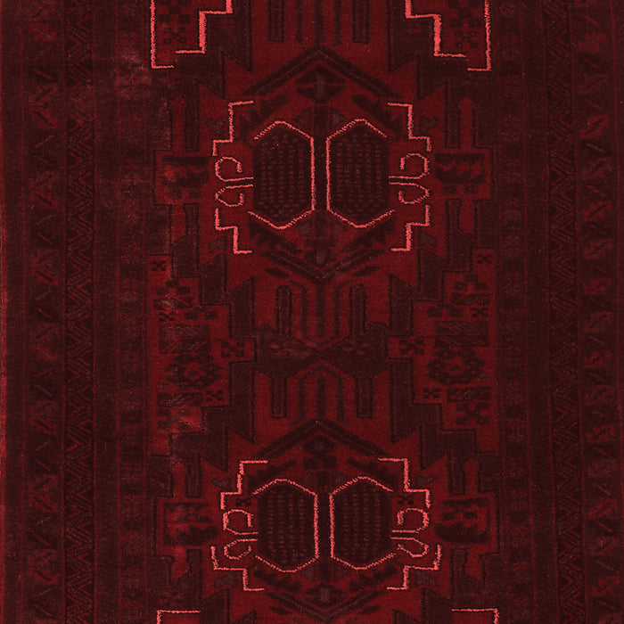 Machine Washable Persian Red Traditional Rug, wshtr2313red