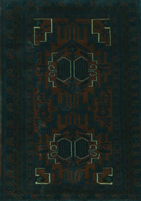 Persian Turquoise Traditional Rug, tr2313turq