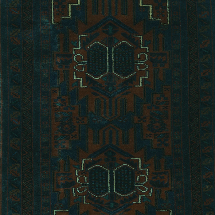 Machine Washable Persian Turquoise Traditional Area Rugs, wshtr2313turq