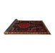 Sideview of Traditional Reddish Brown Persian Rug, tr2314