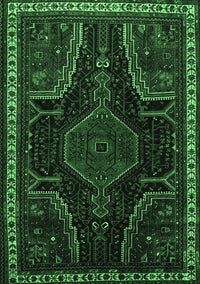 Persian Emerald Green Traditional Rug, tr2314emgrn
