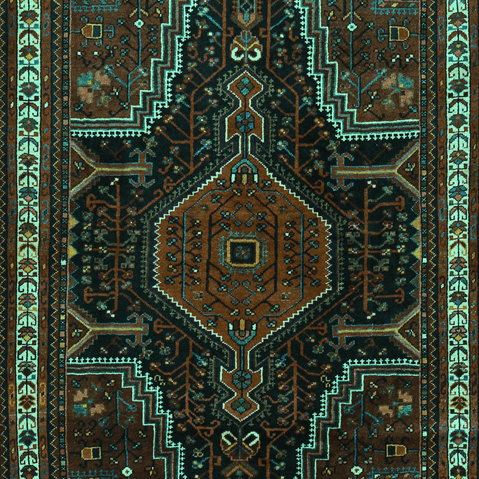 Persian Turquoise Traditional Rug, tr2314turq