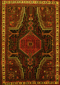 Persian Yellow Traditional Rug, tr2314yw