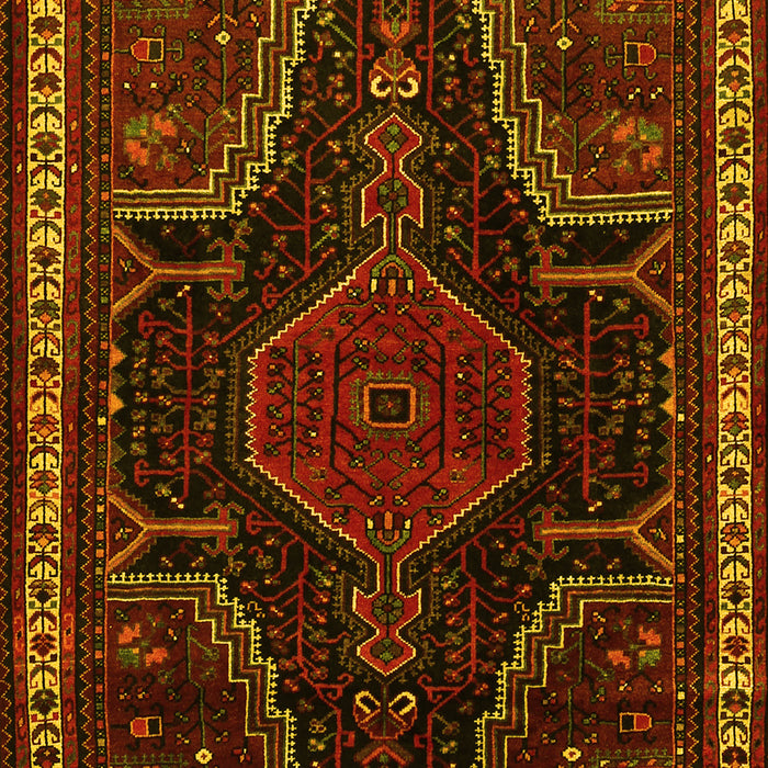 Persian Yellow Traditional Rug, tr2314yw
