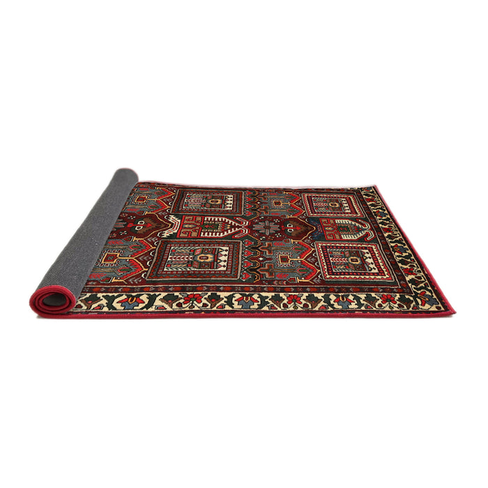 Sideview of Traditional Brown Persian Rug, tr2315