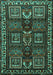 Persian Turquoise Traditional Rug, tr2315turq