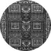 Square Persian Gray Traditional Rug, tr2315gry