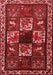 Animal Red Traditional Area Rugs