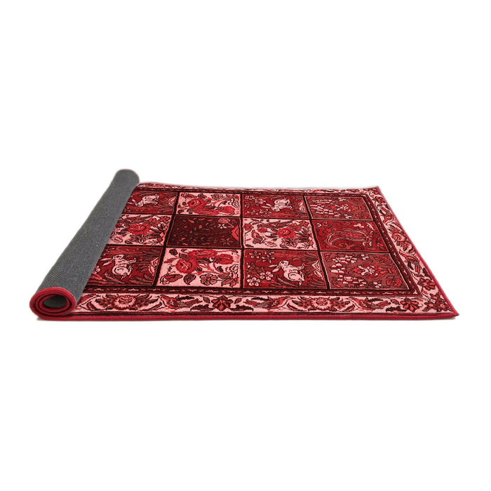 Animal Red Traditional Area Rugs