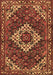 Machine Washable Persian Brown Traditional Rug, wshtr2317brn