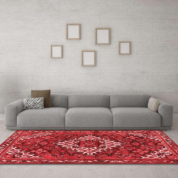 Traditional Red Washable Rugs
