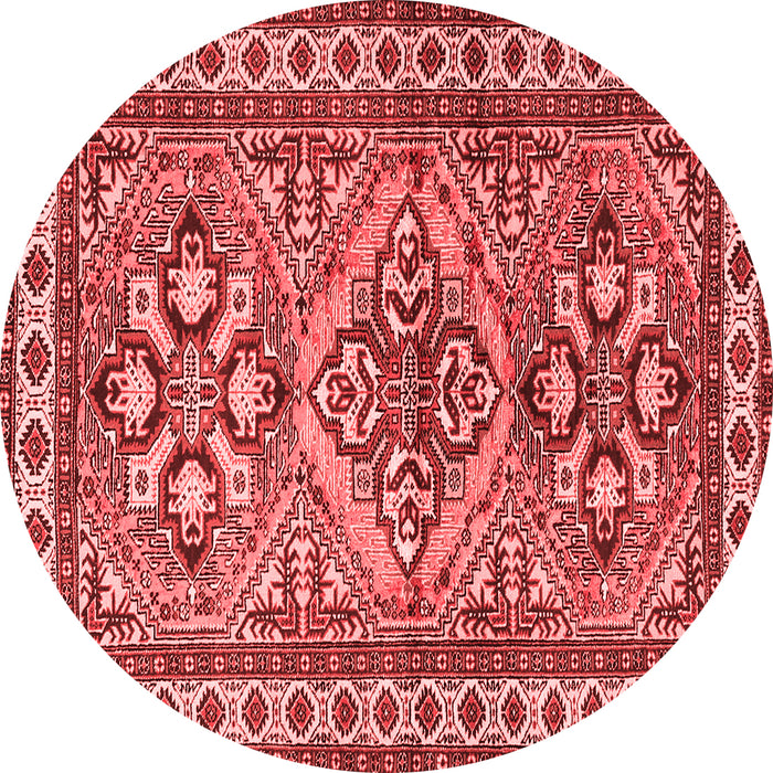 Machine Washable Persian Red Traditional Rug, wshtr2318red