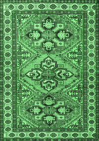 Persian Emerald Green Traditional Rug, tr2318emgrn