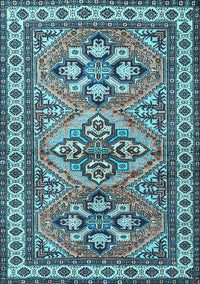 Persian Light Blue Traditional Rug, tr2318lblu