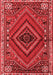 Persian Red Traditional Area Rugs