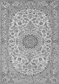 Medallion Gray Traditional Rug, tr231gry