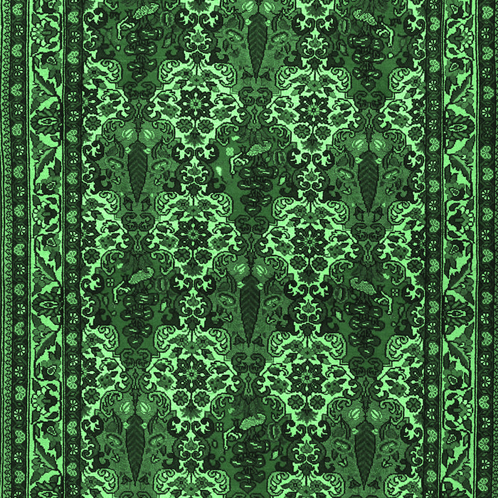 Persian Emerald Green Traditional Rug, tr2320emgrn