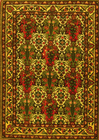 Persian Yellow Traditional Rug, tr2320yw