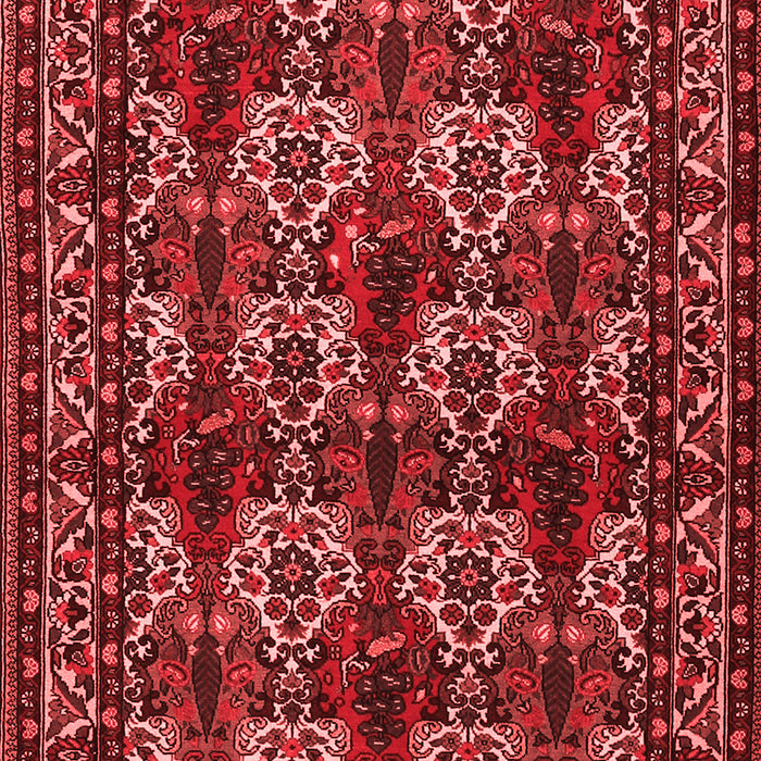 Machine Washable Persian Red Traditional Rug, wshtr2320red