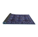 Sideview of Persian Blue Traditional Rug, tr2320blu