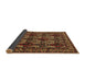 Sideview of Persian Brown Traditional Rug, tr2320brn