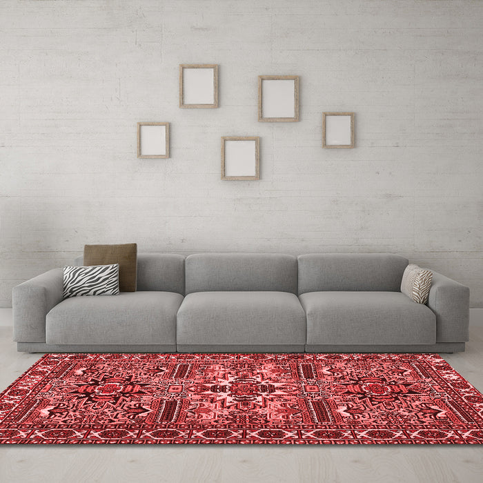Traditional Red Washable Rugs