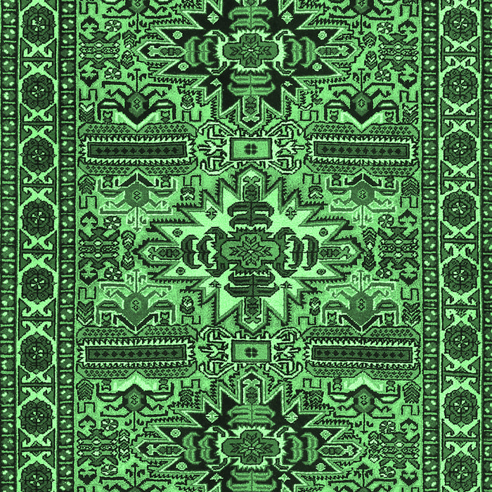 Persian Emerald Green Traditional Rug, tr2321emgrn