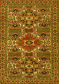 Persian Yellow Traditional Rug, tr2322yw