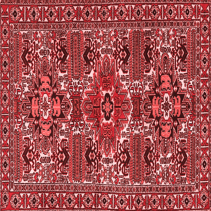 Machine Washable Persian Red Traditional Rug, wshtr2322red