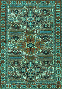 Persian Turquoise Traditional Rug, tr2322turq