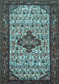 Persian Light Blue Traditional Rug, tr2323lblu