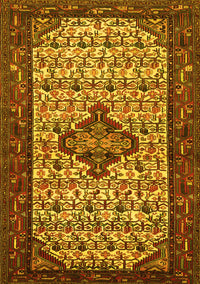 Persian Yellow Traditional Rug, tr2323yw