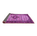 Sideview of Persian Purple Traditional Rug, tr2323pur