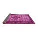 Sideview of Persian Pink Traditional Rug, tr2323pnk