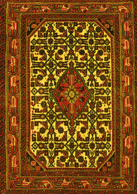 Persian Yellow Traditional Rug, tr2324yw